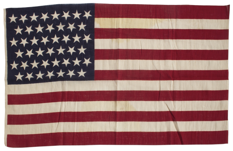 Utah 45-Star Flag, Circa 1900